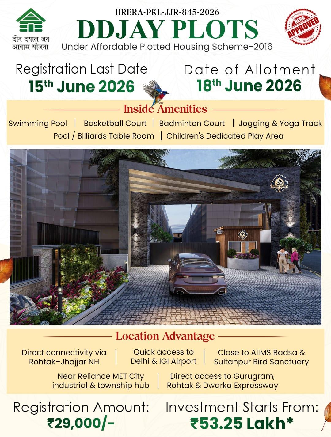 Deen Dayal Jan Awas Yojana Plot