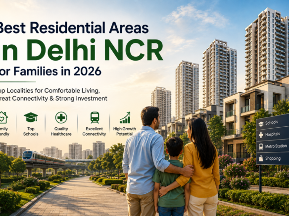 Best residential areas in Delhi NCR for families in 2026