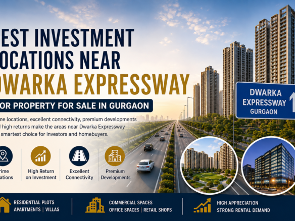 Best Investment Locations Near Dwarka Expressway for Property for Sale in Gurgaon